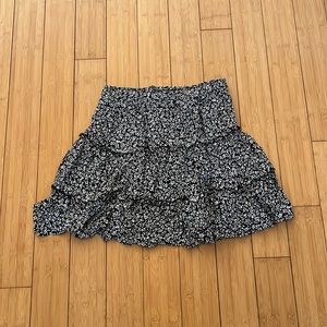 Floral Flowy Skirt